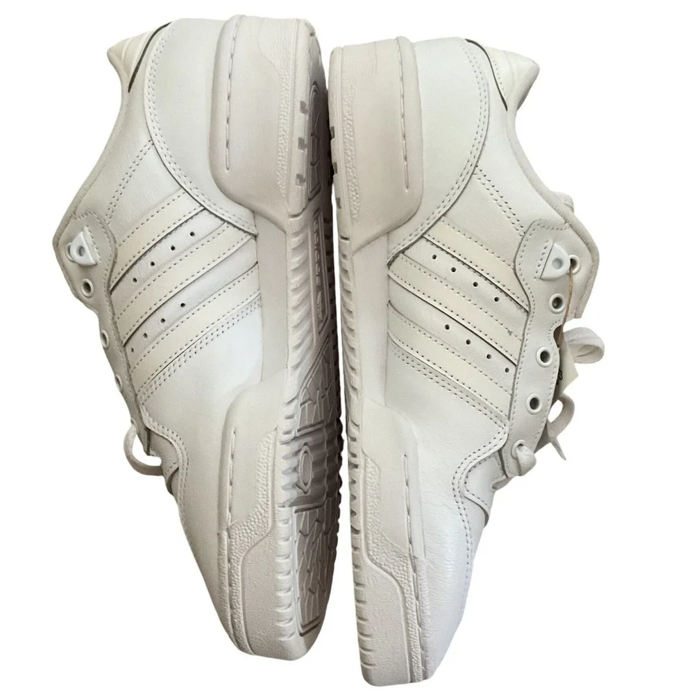 Adidas Originals Rivalry Low W Womens White Leather Sneakers FV4225 Size 10